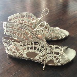Joie - Gold sandal size 7